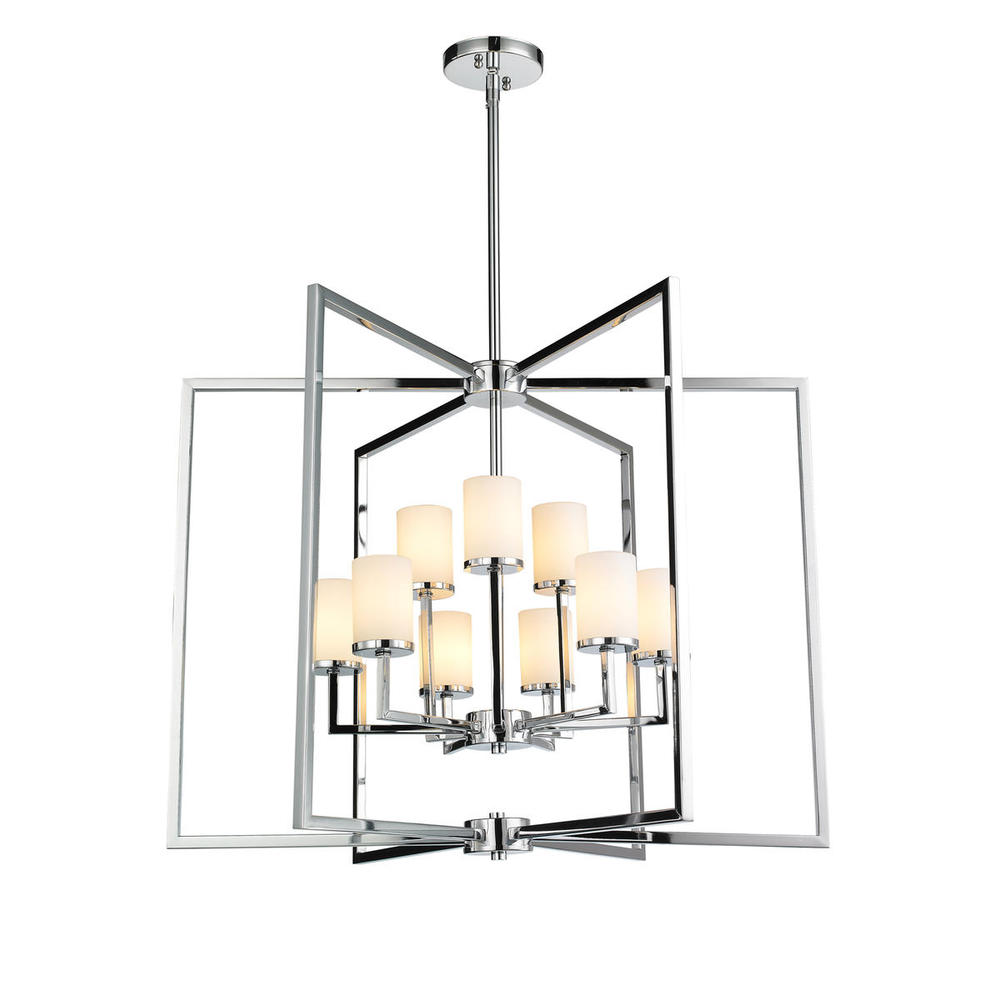 2 Tier - 9 Light Caged Foyer